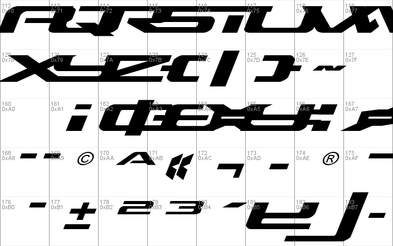 Outrider Expanded Italic