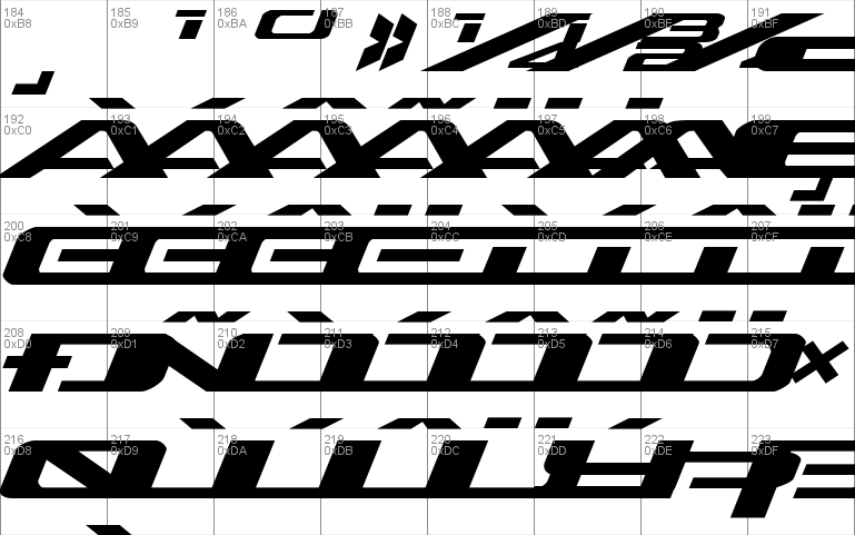 Outrider Expanded Italic