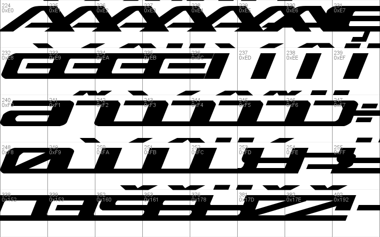 Outrider Expanded Italic