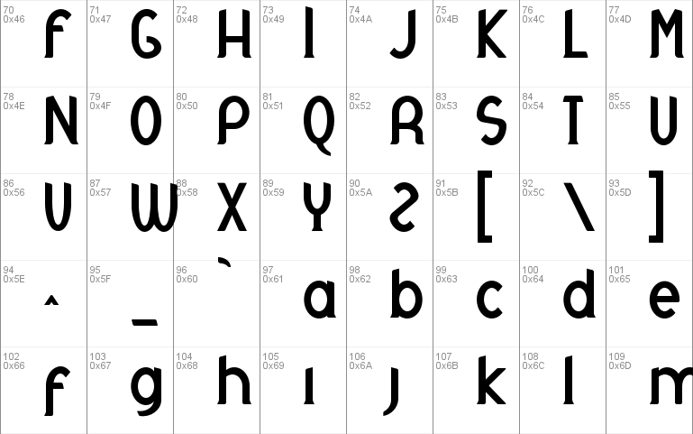 Otrebla Font