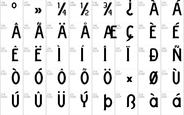 Otrebla Font