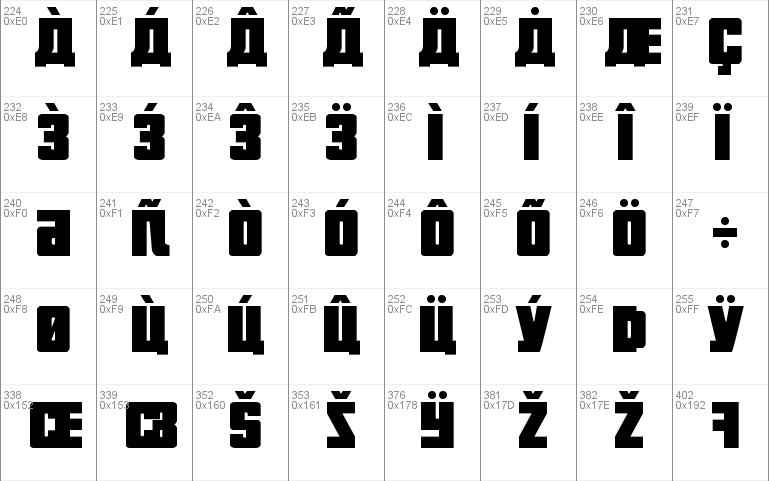 October Guard Italic Font