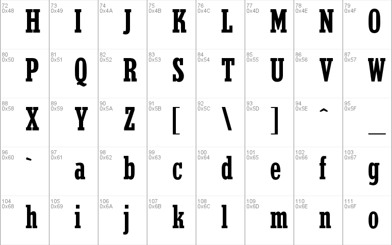 OPTIStymie-BoldCondensed Font