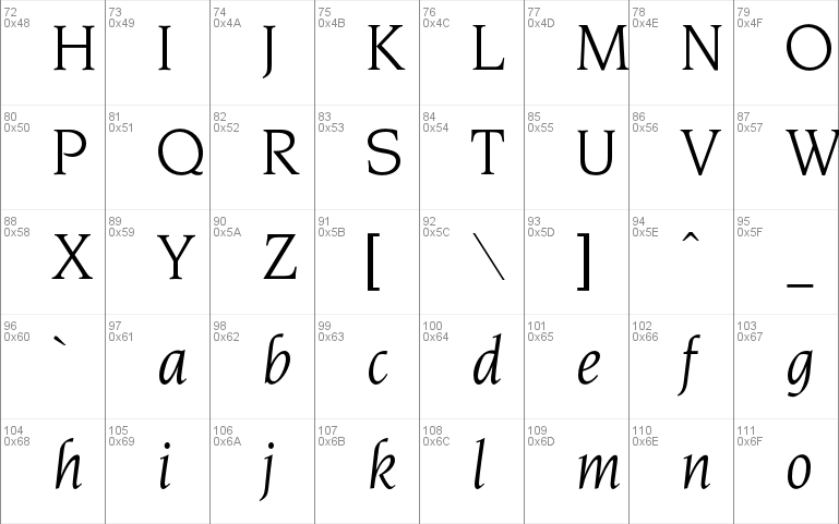 OPTINonoy-BookItalic Font