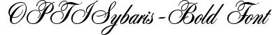 OPTISybaris-Bold Font