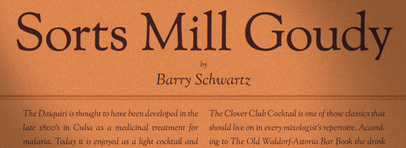 OFL Sorts Mill Goudy Font