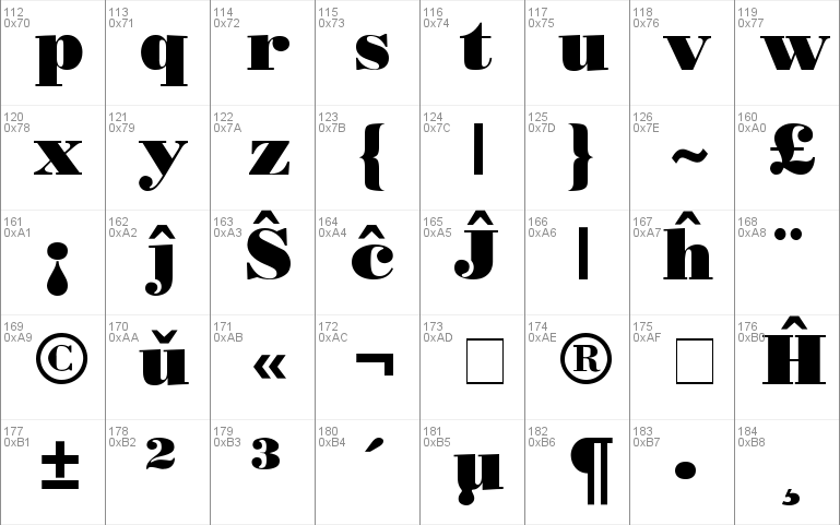 Orion Esperanto Kursiva Font