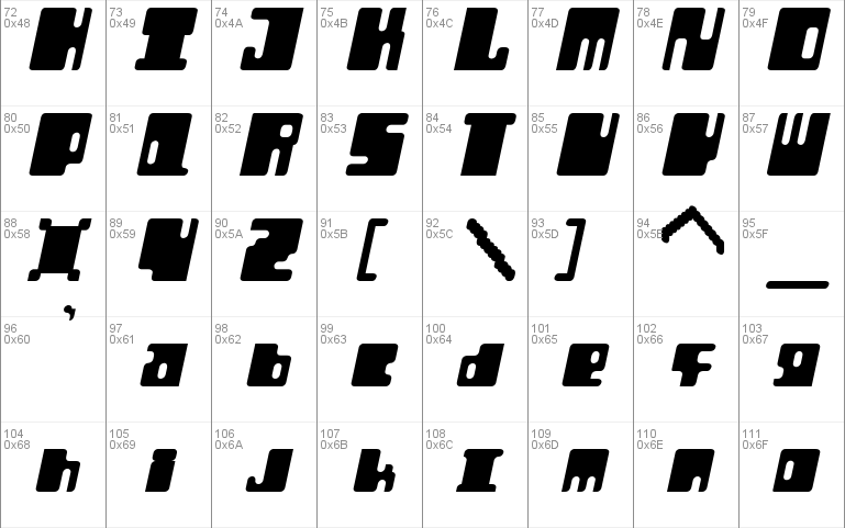 Orthotopes Font