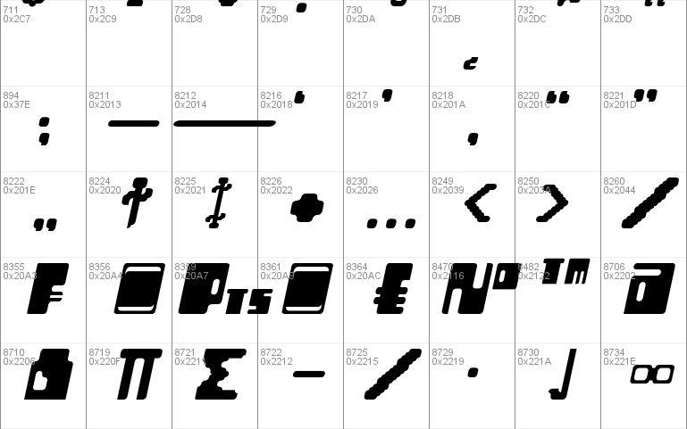 Orthotopes Font