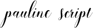 pauline script