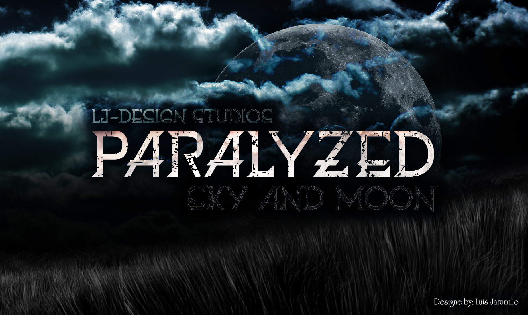 Paralyzed sky and moon