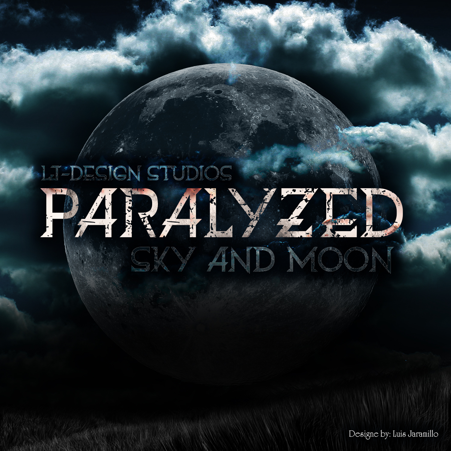 Paralyzed sky and moon