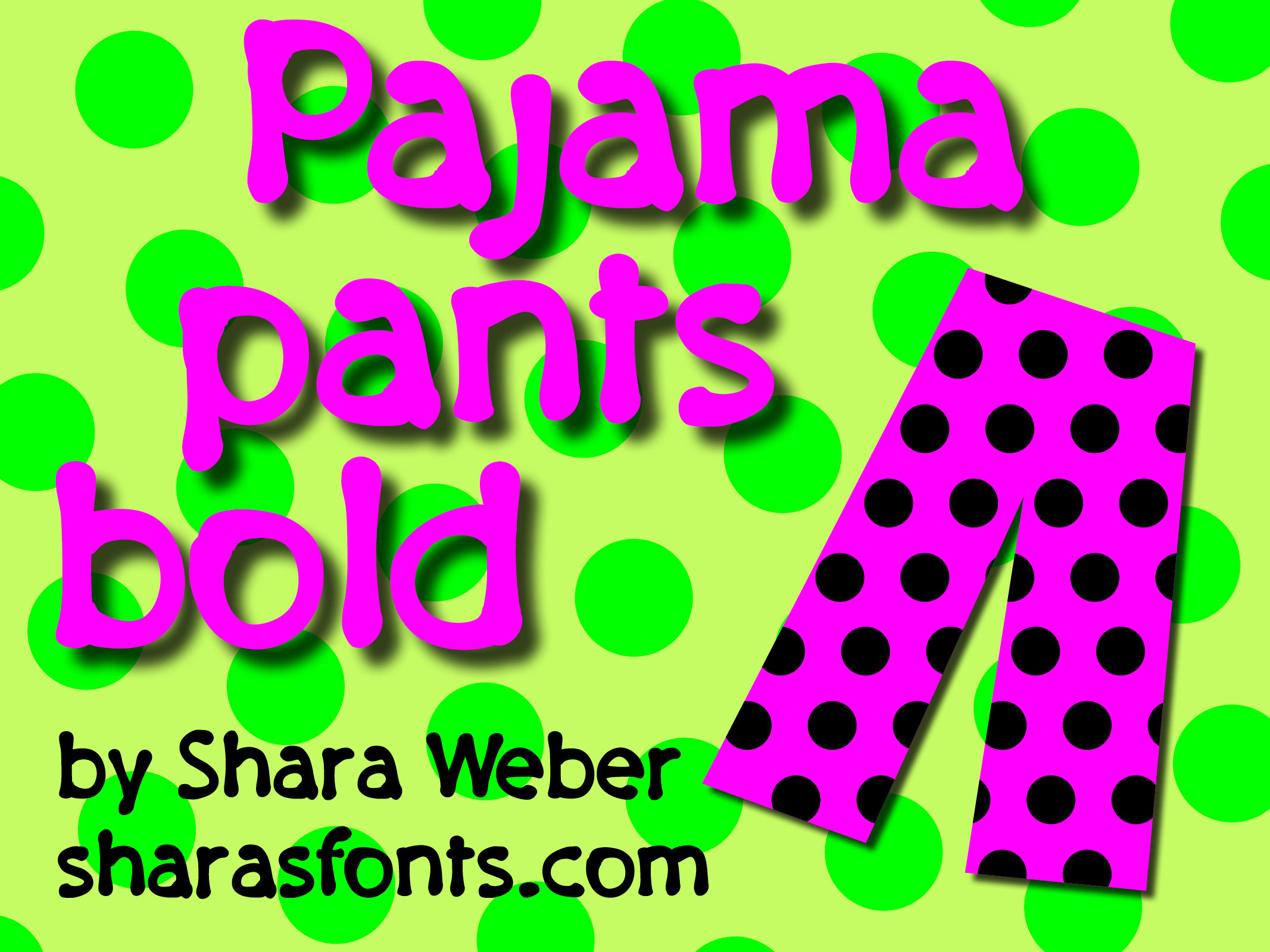 PajamaPantsBold