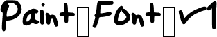 Paint_Font_v1