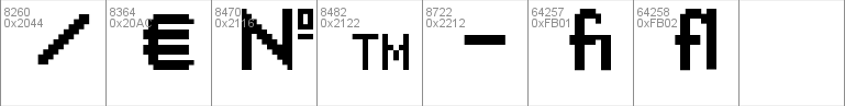 Pixel Font7