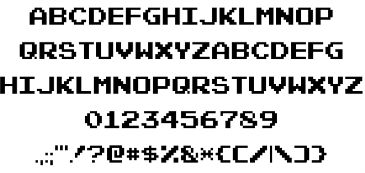 Pixel Emulator Font Free For Personal Commercial