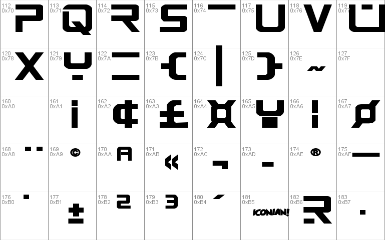 PsYonic VII Bold Expanded