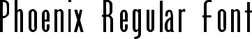 Phoenix Regular Font