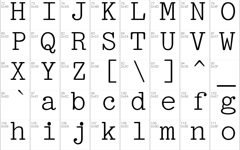 Pica Font