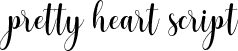 pretty heart script