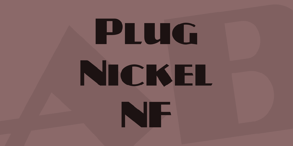 Plug Nickel NF