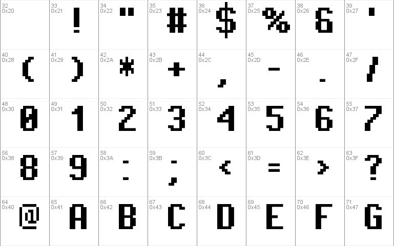 Pixel Operator Mono HB 8 Font