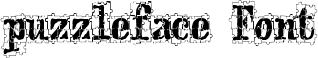 puzzleface Font