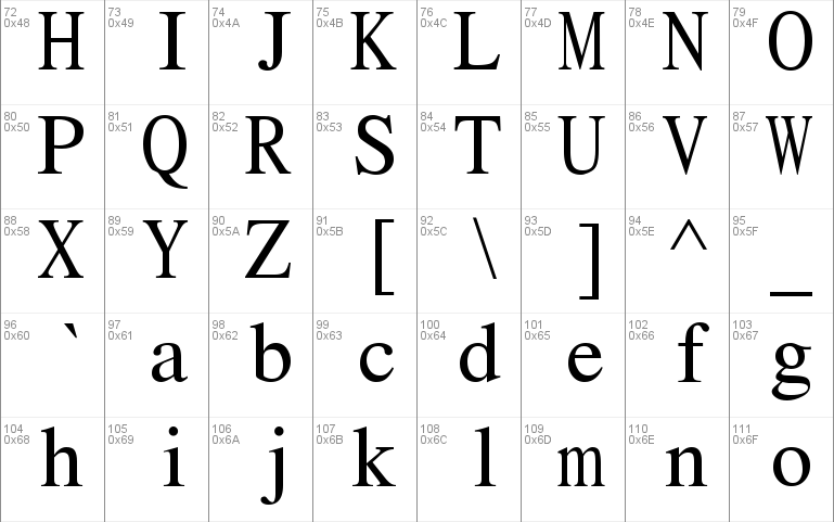 Pravda Fixed Pitch Windows font - free for Personal