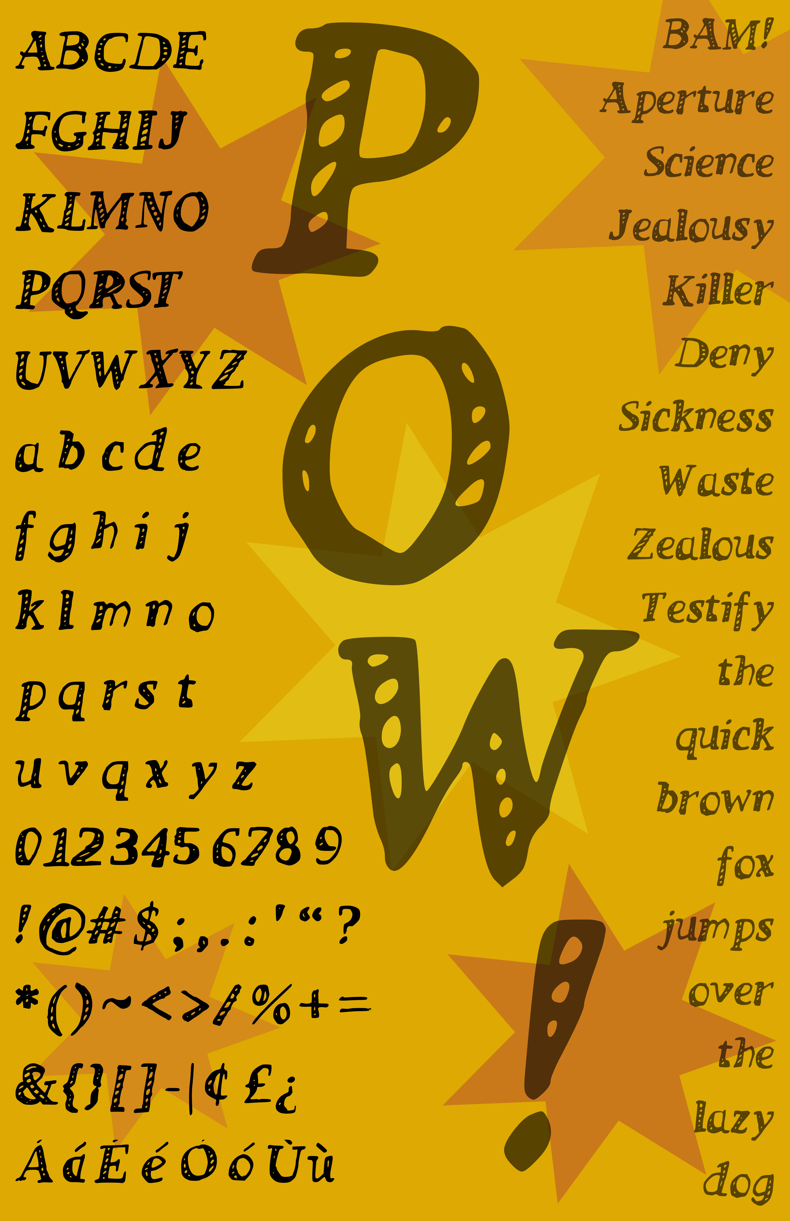 Pow Font Free For Personal