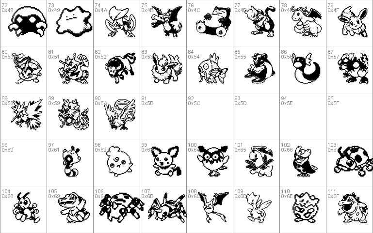 Pokemon pixels 2