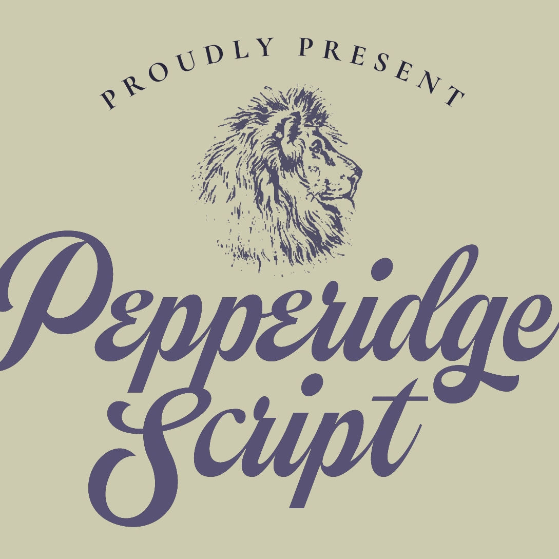 Pepperidge Script PERSONAL