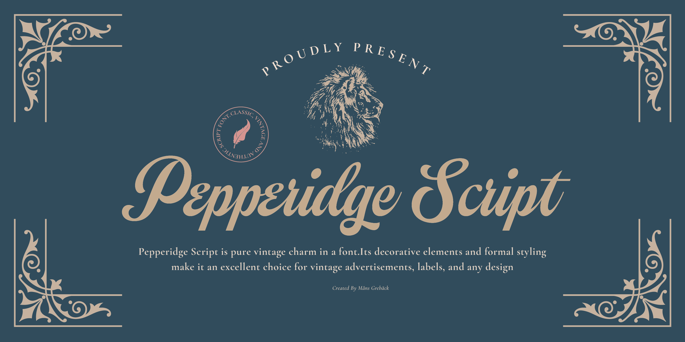 Pepperidge Script PERSONAL