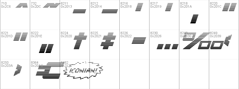 Pulse Rifle Gradient Italic