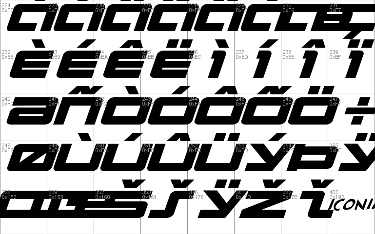 Pulse Rifle Expanded Italic