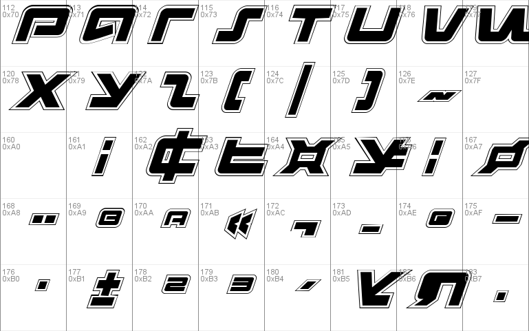 Pulse Rifle Academy Italic