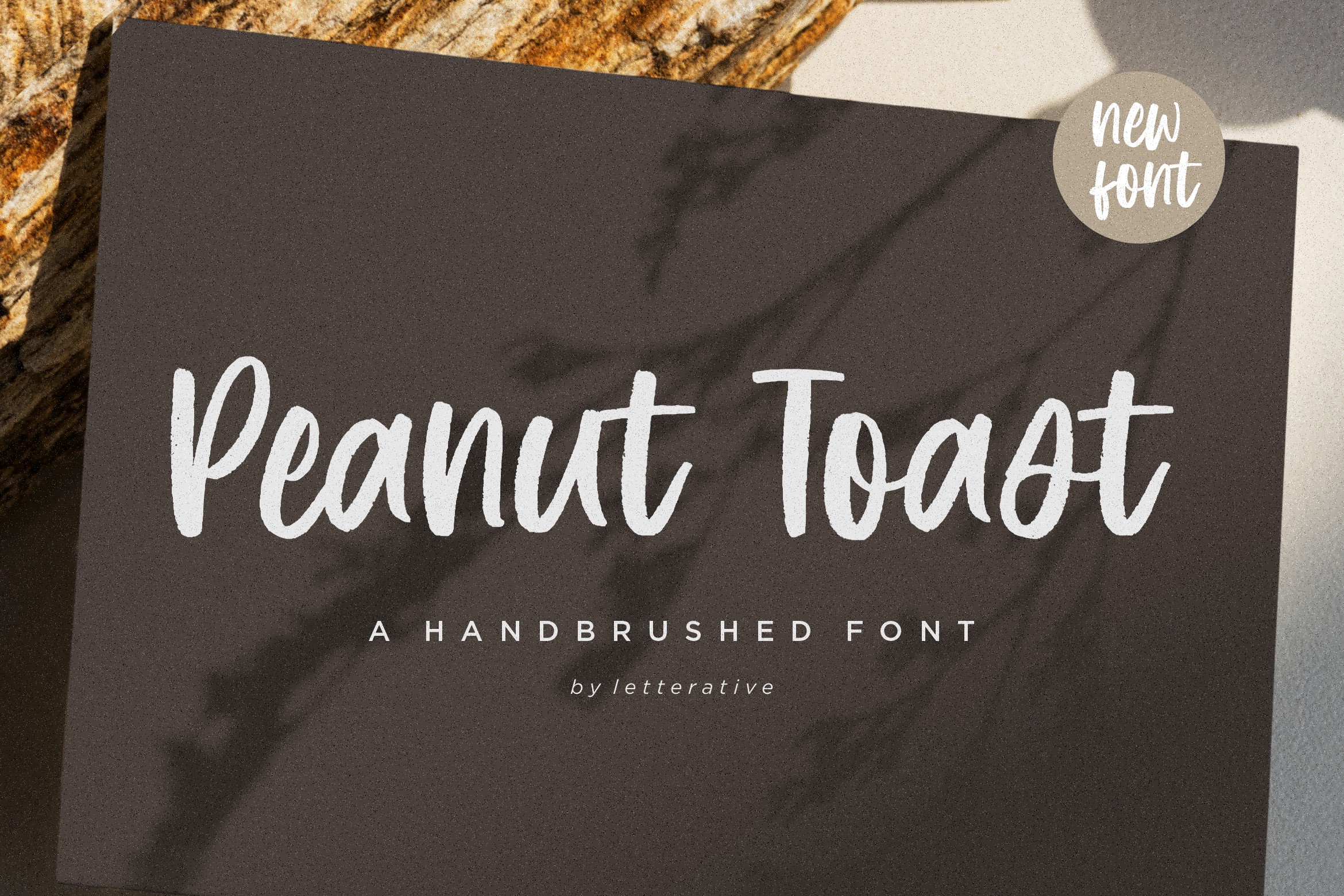 Peanut Toast Windows font - free for Personal
