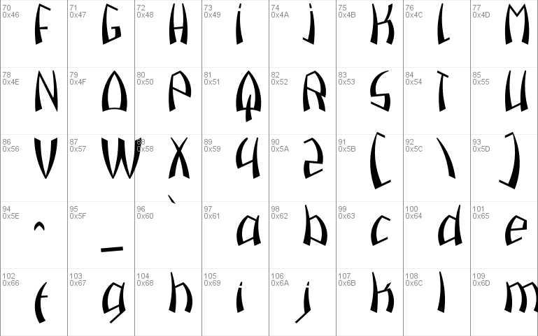 Pazuzu Font