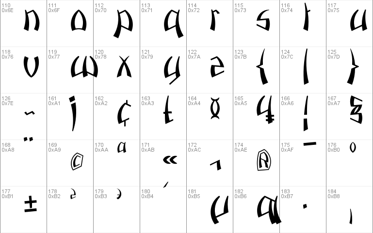 Pazuzu Font