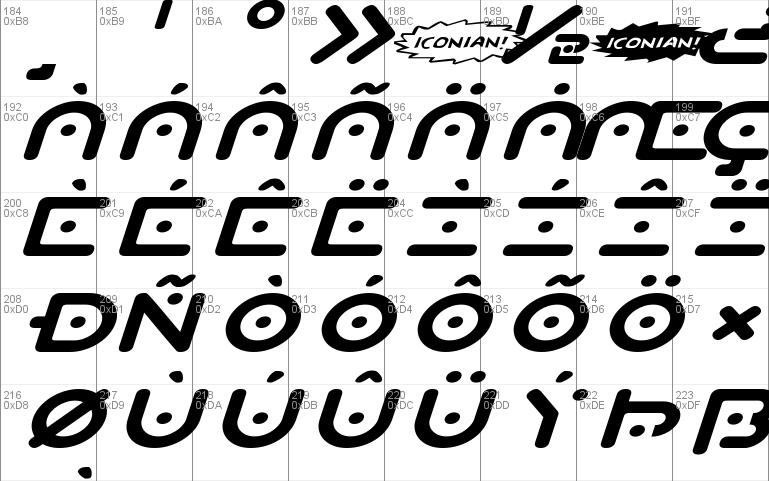 Planet X Compact Expanded Italic