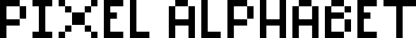 Pixel Alphabet