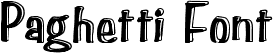 Paghetti Font