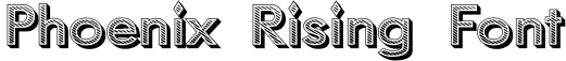 Phoenix Rising Font