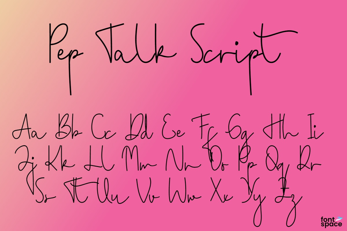 Pep Talk Demo Script