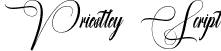 Priestley Script