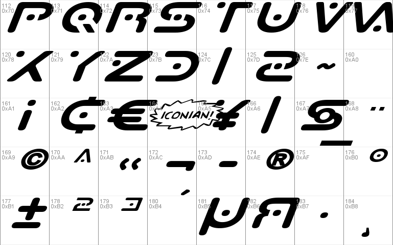 Planet S Expanded Italic