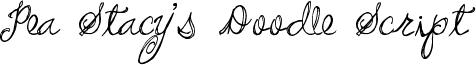 Pea Stacy's Doodle Script