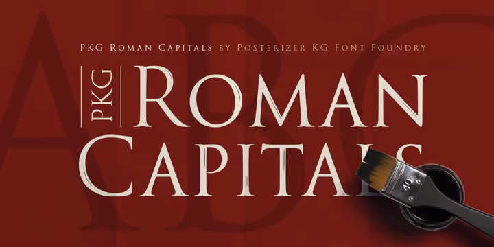 FSP DEMO - PKG Roman Capitals