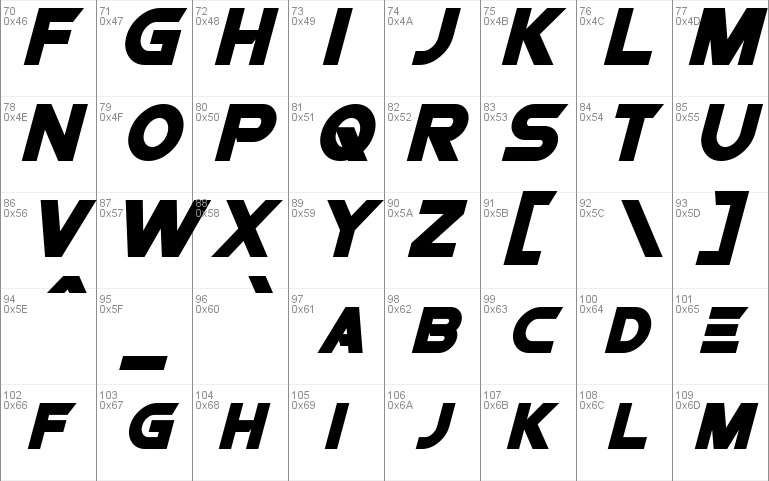 Protoculture Windows font - free for Personal