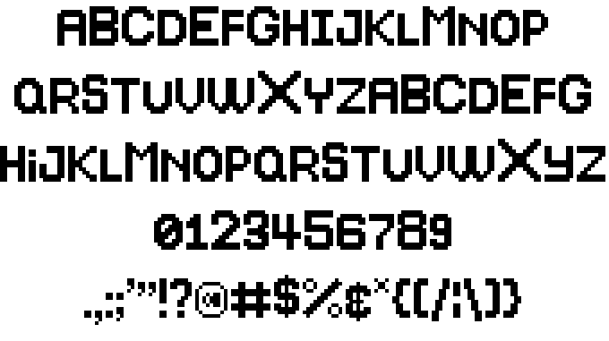 Preschool Bits Windows Font Free For Personal Commercial