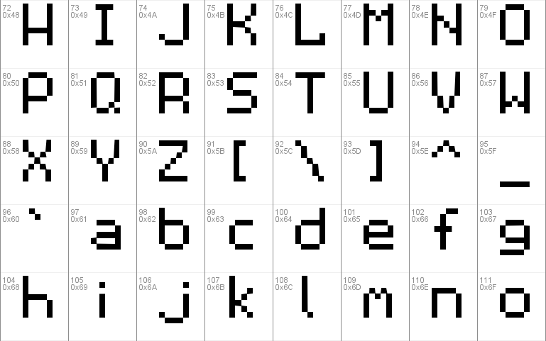 Pixilator Font